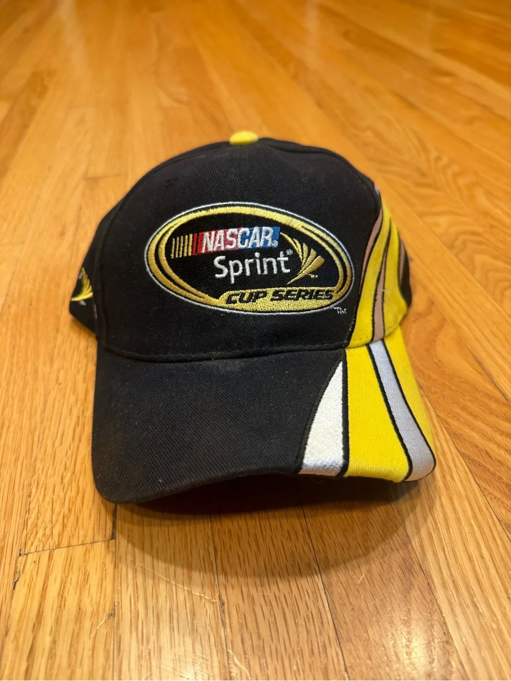 NASCAR Sprint Cup Series Black and Yellow Baseball Hat